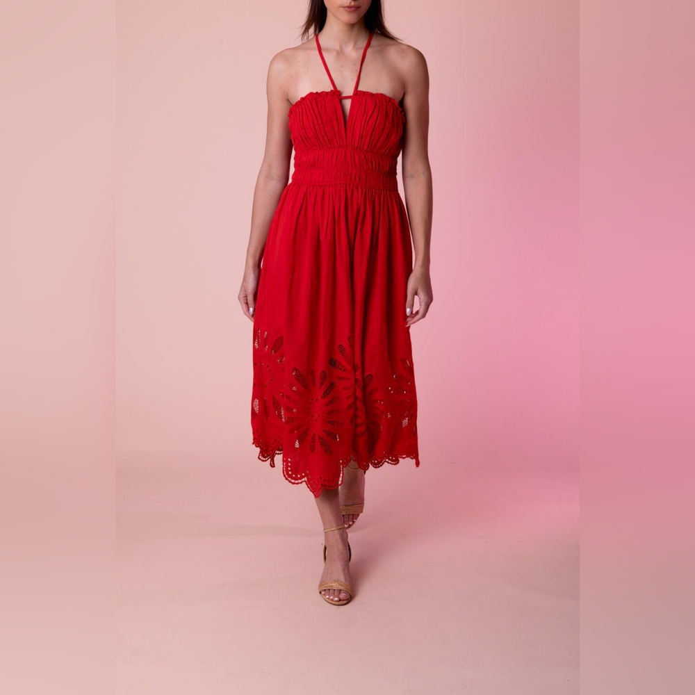 Ulla Johnson Women's Dress Red Size 00